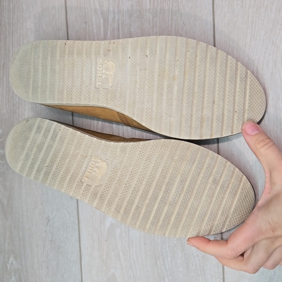 Sorel Women Ella Leather Loafer Slip on shoes sz 9 - Picture 9 of 10